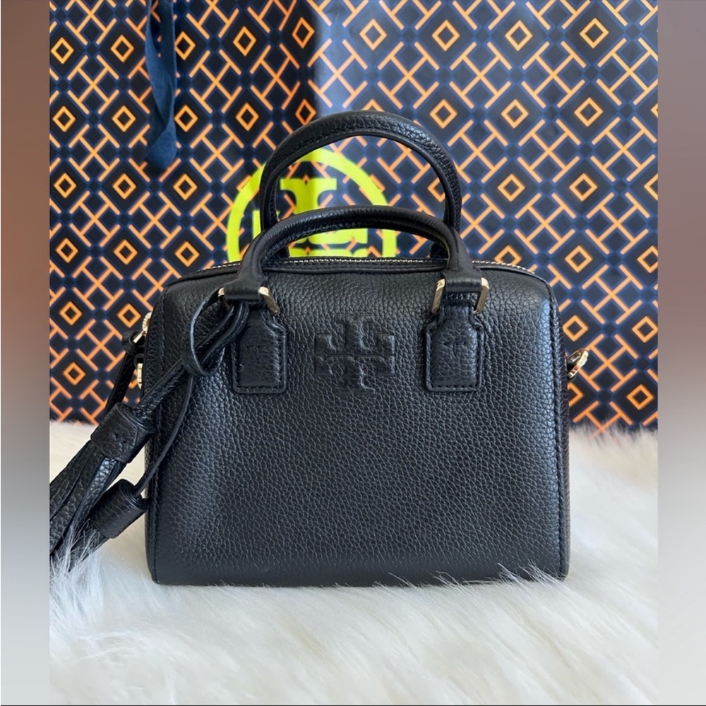 Tory Burch Thea mini web satchel crossbody bag - Picture 3 of 9